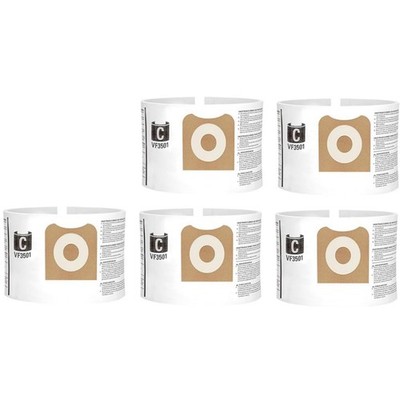 Vacuum Cleaner Dust Bags Fit For Ridgid 3 Gal Portable Vacs: WD3050, VAC3000