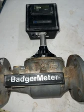 Badger Meter 2" Flanged Flow Meter w/ ER-10 Digital Indicator USED/UNTESTED