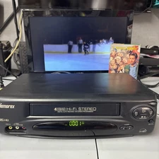 Memorex MVR4040A 4 Head HiFi VHS Video Cassette Recorder - TESTED - NO Remote