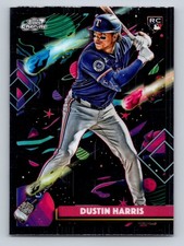 2025 Topps Cosmic Chrome - Dustin Harris #137 (RC) Refractor