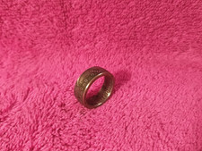 1999 Kennedy Half Dollars size 9 coin ring Handmade mixed metals