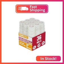 Tape King Clear Packing Tape 36 Rolls 60 Yards Per Roll Heavy Duty Packing T