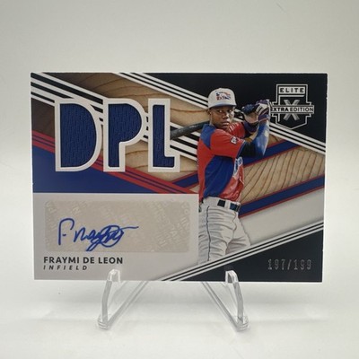 Fraymi De Leon 2020 Panini Elite Extra Edition DPL  Auto /199