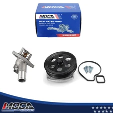 Water Pump Thermostat for Cadillac ATS Chevrolet Colorado Malibu GMC Canyon 2.5L