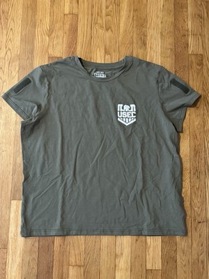Escape from Tarkov Merch USEC Logo Shirt Green Size XL-2XL (60-62) Rare Sold Out