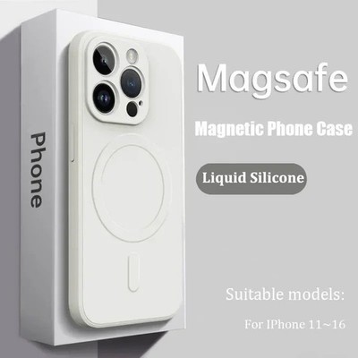 MagSafe Hülle für iPhone 17 16 15 14 13 12 11 Pro Max Plus Air Handy Schutz Case