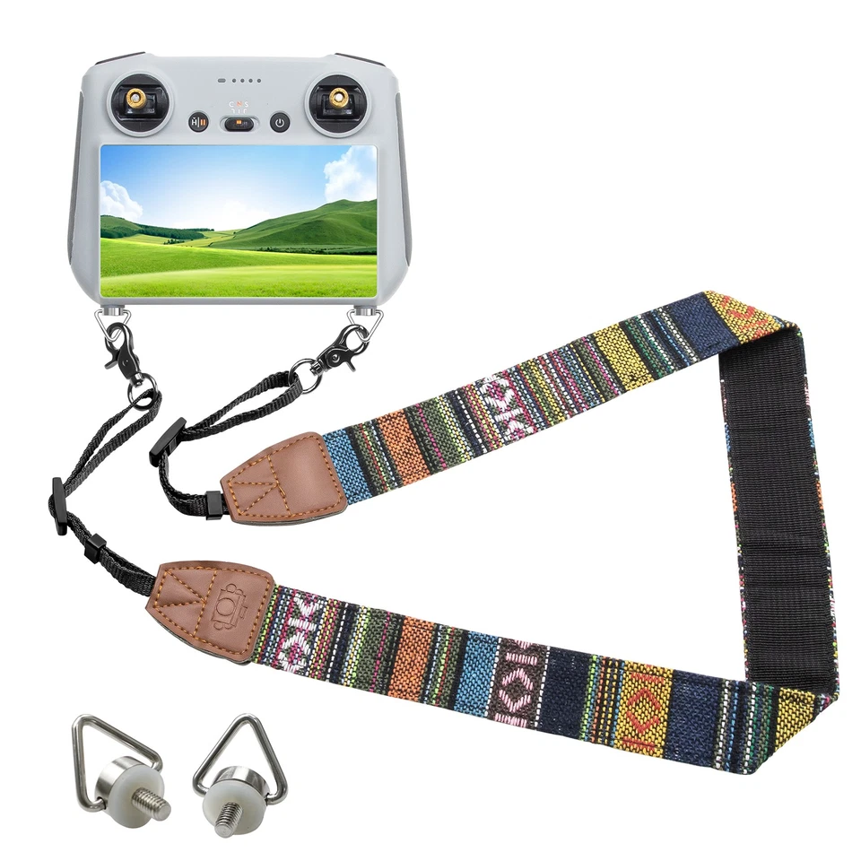 Para DJI RC/RC Pro/DJI RC Pantalla Controlador Inteligente Cordón Cuello Correa Accesorios Foto 2 de 4