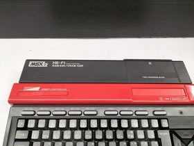 Sony MSX2 HB-F1 HITBIT Home Computer Color Black From Japan