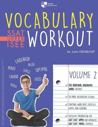 Justin Grosslight Vocabulary Workout for the SSAT/ISEE (Paperback)