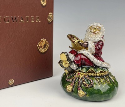 Jay Strongwater Santa Trinket Box 2017
