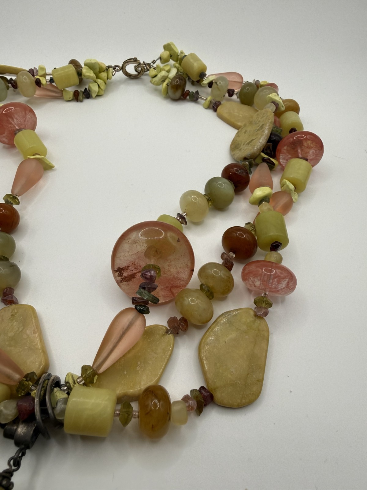 Vintage Multi-Strand Bohemian-Style Turquoise Nug… - image 4