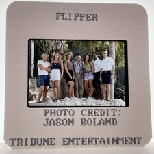 Flipper diapositiva 35mm anni 90 serie tv vintage promozione pubblicitaria #12