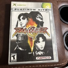 Soul Calibur II Microsoft Xbox 2003 Complete in Box, Tested