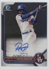 2022 Bowman Chrome Prospect Auto Rayne Doncon #CPA-RD Auto 15wb