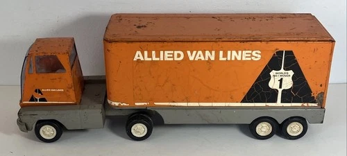 Vintage Tonka Allied Van Lines Tractor Trailer