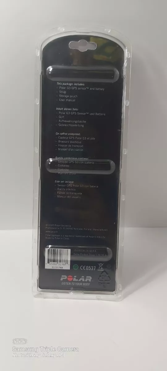 Genuine Polar G3 W.I.N.D GPS Sensor Wind listen to your body New