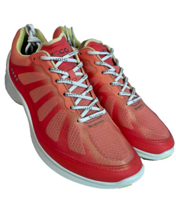 Ecco Biom Fjuel Womens 5 US Coral Brush/Coral/Popcorn