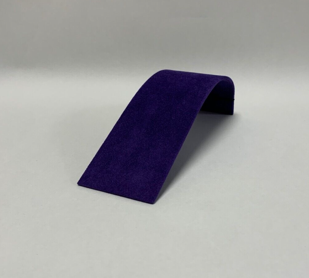 Double Bracelet Scroll Jewellery Display (Soft Purple) *Made in the UK*