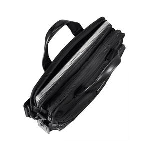 tumi triple compartment brief