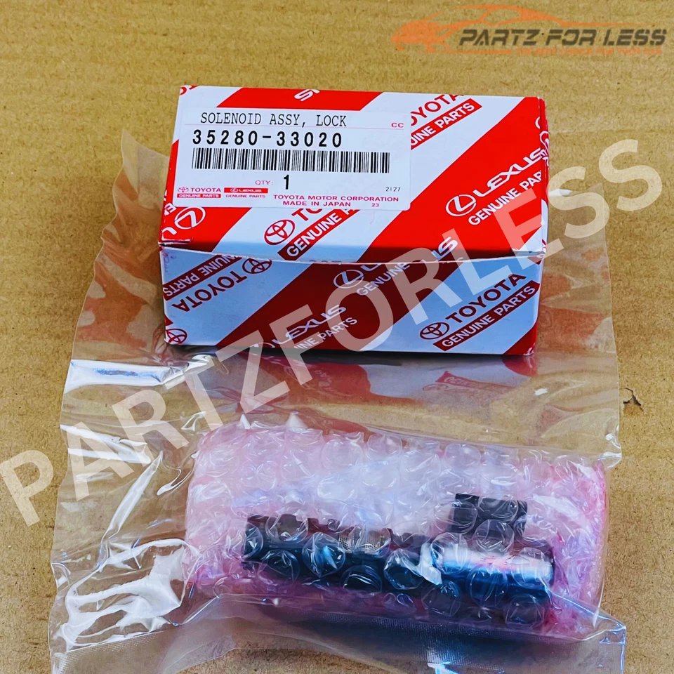 35280-33020 TOYOTA GENUINO OEM CONJUNTO DE SOLENOIDE, CONTROL DE BLOQUEO 3528033020 NUEVO Foto 4 de 4