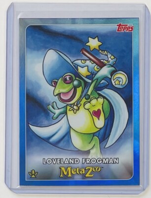 Topps Metazoo Cryptid Nation Series 0 LOVELAND FROGMAN Foil