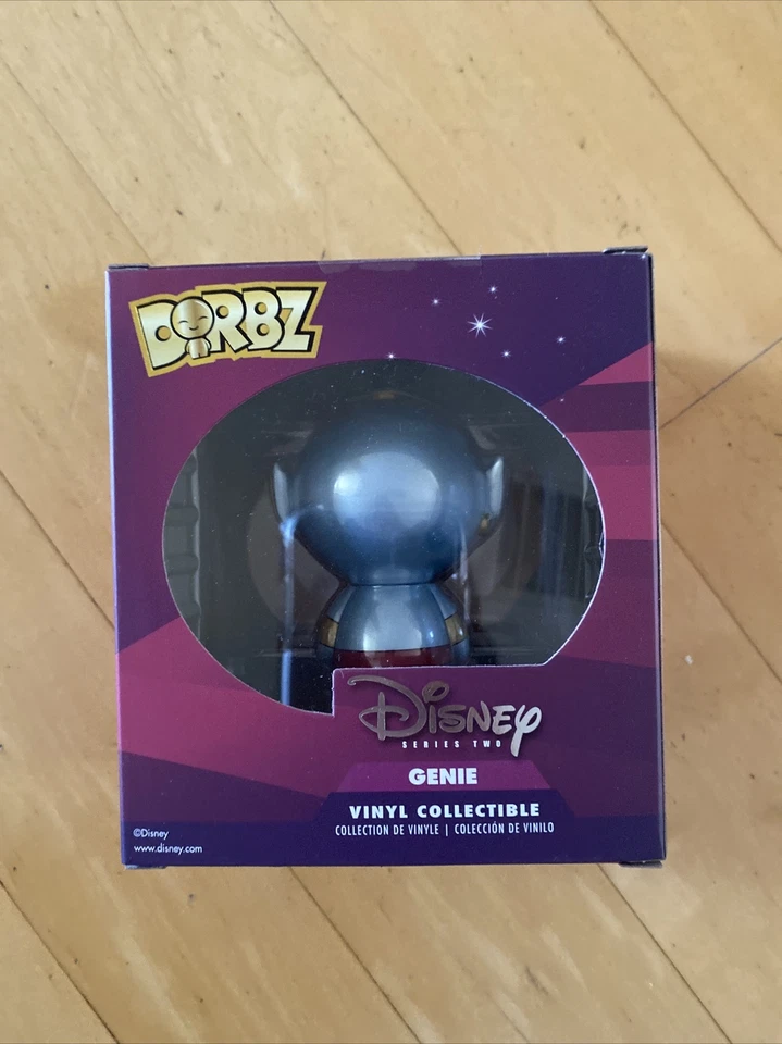 Funko Dorbz Metallic Genie Wondercon 2018 Exclusivo Aladdin Con #337 Disney - Imagem 3 de 4