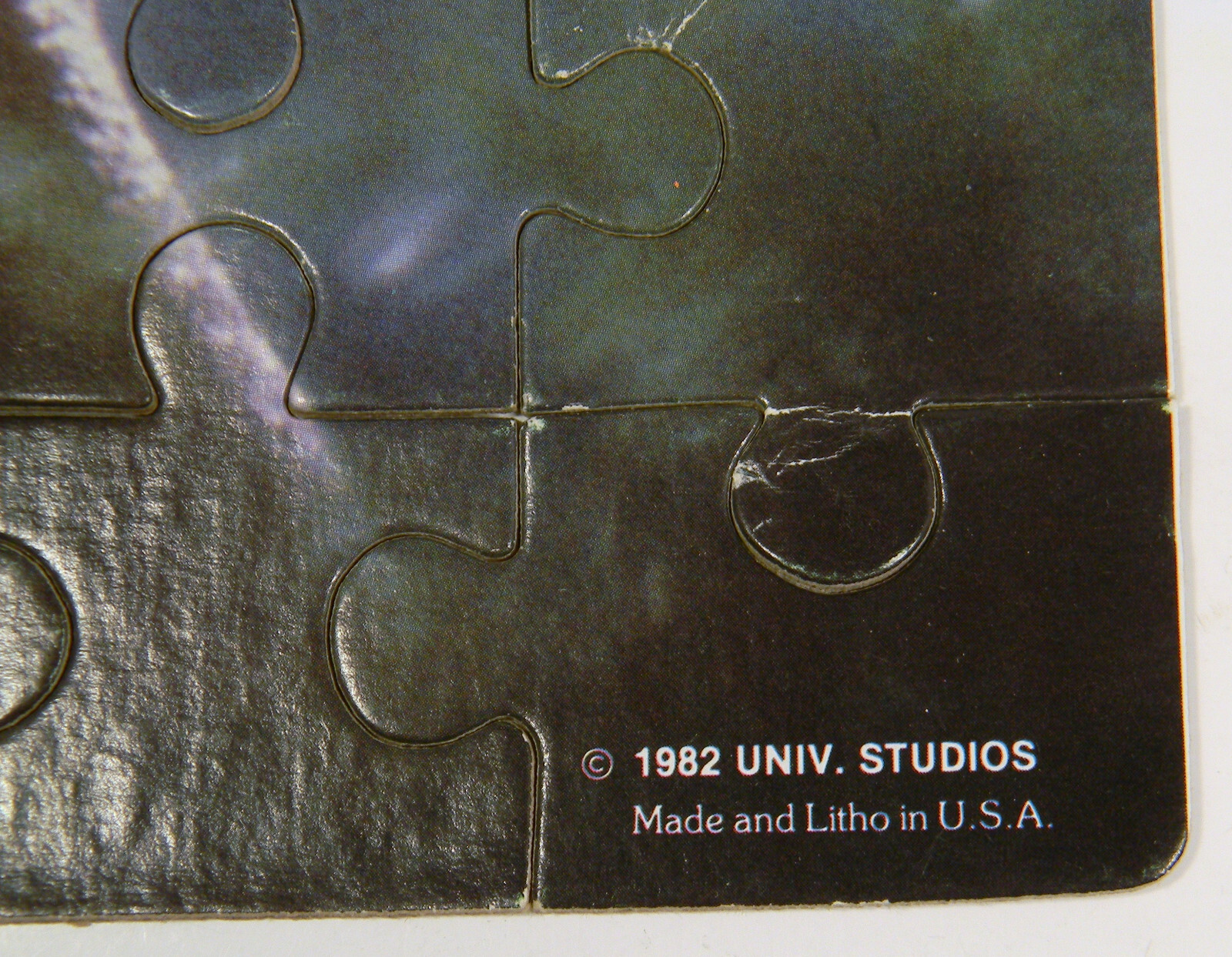 VINTAGE 1982 CRAFT MASTER E.T. THE EXTRATERRESTRIAL JIGSAW PUZZLE COMPLETE