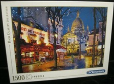 PARIS, MONTMARTRE CLEMENTONI HIGH QUALITY COLLECT 1500 PIECE JIGSAW PUZZLE C-40
