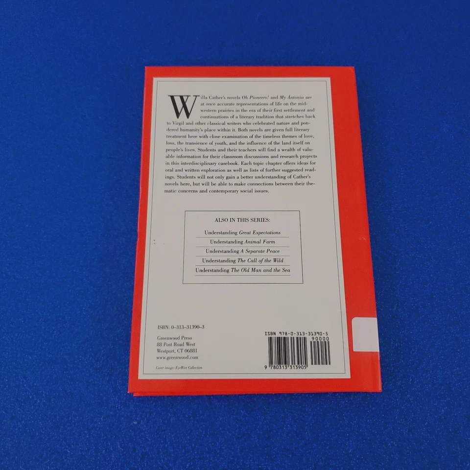 UNDERSTANDING O PIONEERS! AND MY ANTONIA HARDCOVER HISTORY FREE SHIPPING BOOK - Image 3 of 4