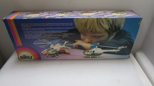 SIKU 1/55 FIRE RESCUE HELICOPTER METRO YELLOW MADE IN GERMANY ( IN WRONG BOX ) - Bild 5 von 5