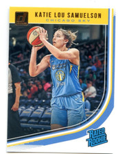 2019 Panini Donruss WNBA Base Card #98 Rated Rookie RC - Katie Lou Samuelson Sky
