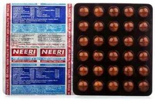 Neeri Tablets by AIMIL 30tab Herbal Ayurvedic Supplement