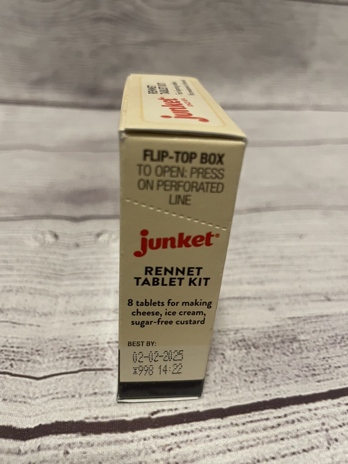 4 Junket RENNET TABLET KIT 0.23 ounces 32 total 03/30/2024 Bulk Cheese ...