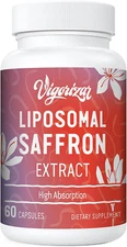 Liposomal Saffron Supplements - 100% Pure Saffron Extract 88.5 Mg, Better Bio...