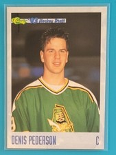 1993 Classic Draft #26 Denis Pederson Prince Albert Raiders Hockey Card 