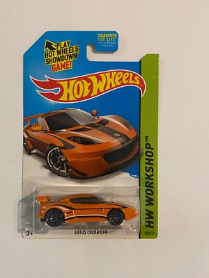 2013 HOT WHEELS LOTUS EVORA GT4 ORANGE 193/250