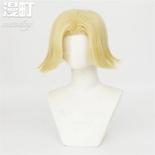 Tokyo Revengers Inui Seishu Cartoon Cosplay Short Heat Resistant Synthesis Wigs