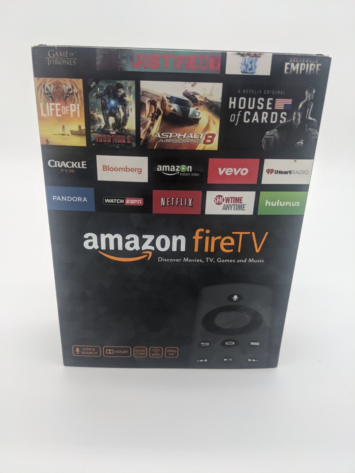 Amazon Fire TV Box 🔥1st Gen🔥 8GB 1080 HD Streaming Media Player