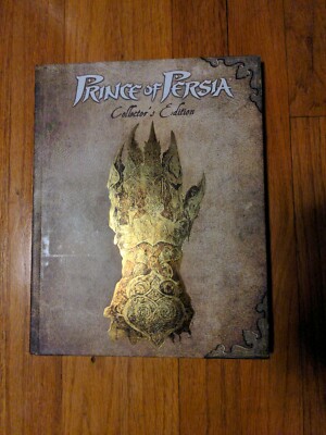 Prince Of Persia Collector's Edition Hardcover Guide And Poster