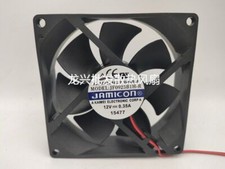 1 Pc.  Fan JF0925B1H-R DC12V 0.35A 9025 9CM 2 wire cooling fan