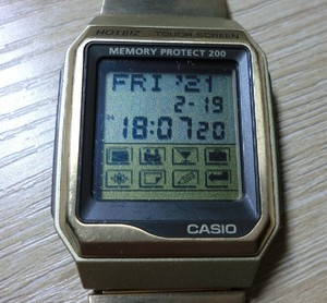 casio memory protect 200