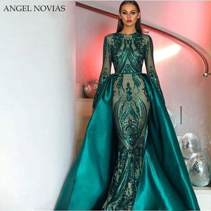emerald formal evening gowns