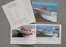 Chris Craft 1969 Sport Boats 12 pages Price Sheet Spec Sheet NICE
