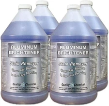 Aluminum Cleaner & Brightener & Restorer / 4 gallon case