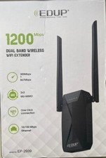 WiFi Range Extender AC 1200Mbps Dual Band Repeater Wireless Booster US Adapter