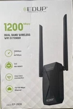 WiFi Range Extender AC 1200Mbps Dual Band Repeater Wireless Booster US Adapter