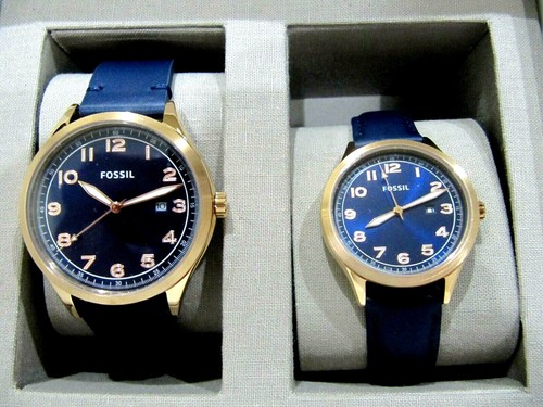 Wylie Navy Leather BQ2470SET Boxed NWT 