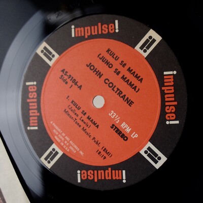 JOHN COLTRANE: Kulu Se Mama US Impulse AS-9106 Jazz Van Gelder