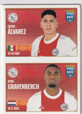 Panini FIFA 365 2022 Sticker 309 Edson Álvarez / Ryan Gravenberch