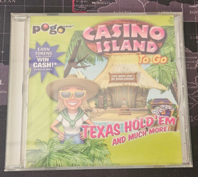 EA Electronic Arts POGO Casino Island High Roller To Go CD Rom win XP Vista PC